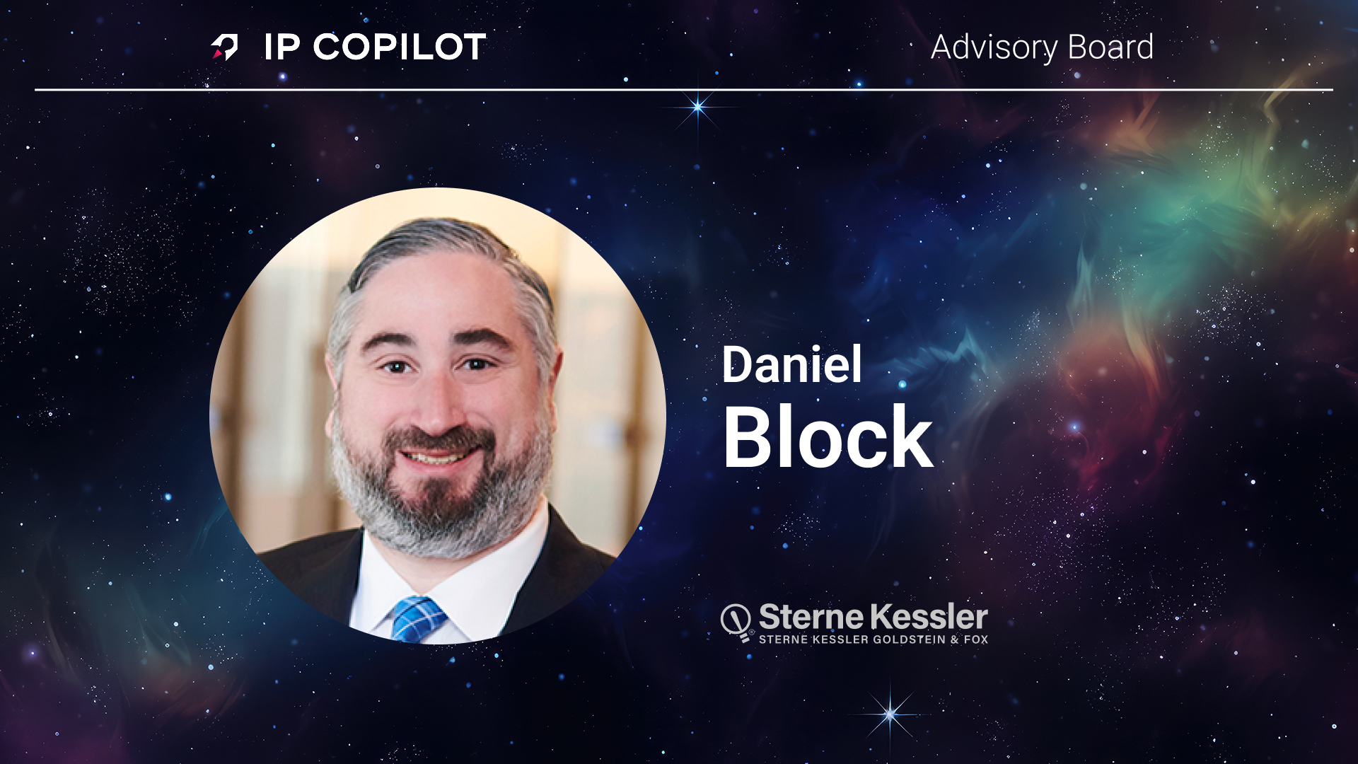 IP Copilot Welcomes Daniel Block to Advisory Board