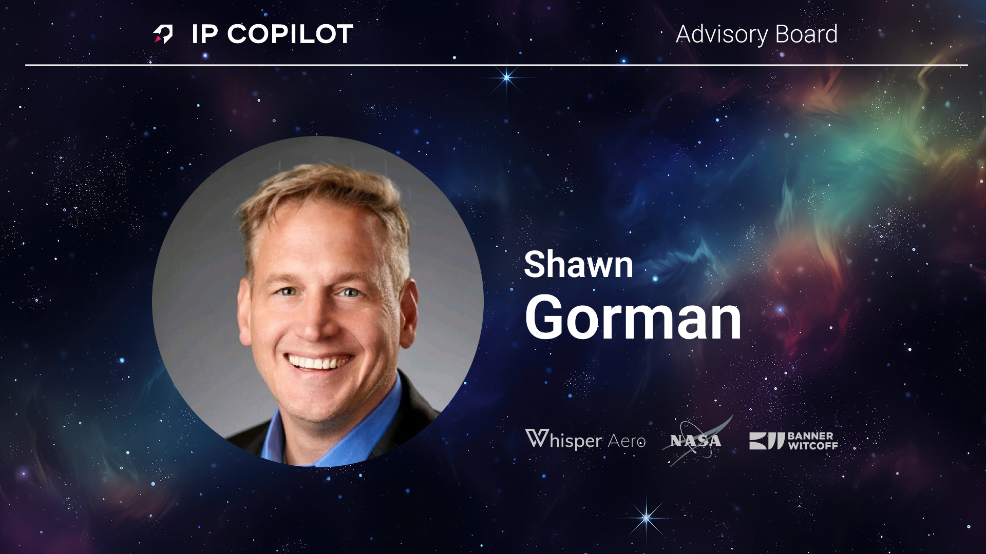 IP Copilot Welcomes Shawn Gorman to Advisory Board